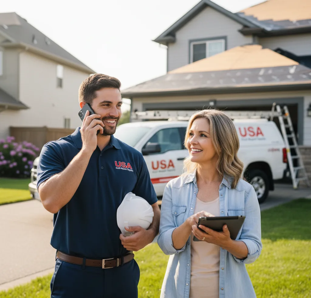 USA Roof Repair Experts customer support in Chilton